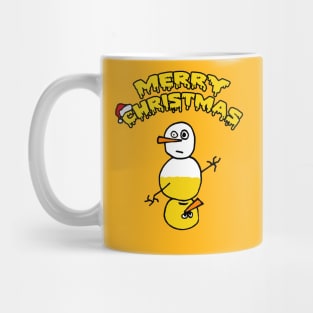 Yellow Christmas Mug